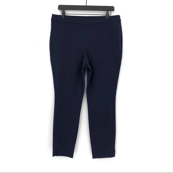 1901 Stretch Skinny Ankle Pant Navy 12 - Picture 1 of 7